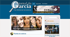 Desktop Screenshot of jornaldogarcia.com.br