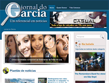 Tablet Screenshot of jornaldogarcia.com.br